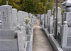 西宮市営　白水峡公園墓地(兵庫県南東部神戸市)