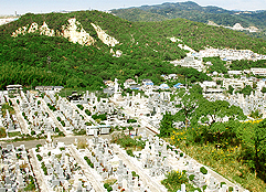 飛龍寺霊園(兵庫県南東部神戸市)