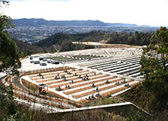 根来町営　根来公園墓地(和歌山県北部)