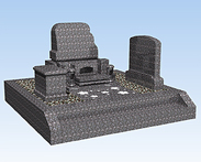 墓地・墓石のセット価格例